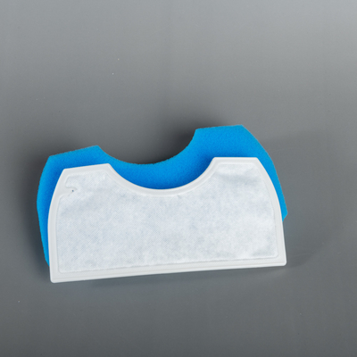 White Blue Sponge Foam Microfiber Vacuum Cleaner HEPA Filter