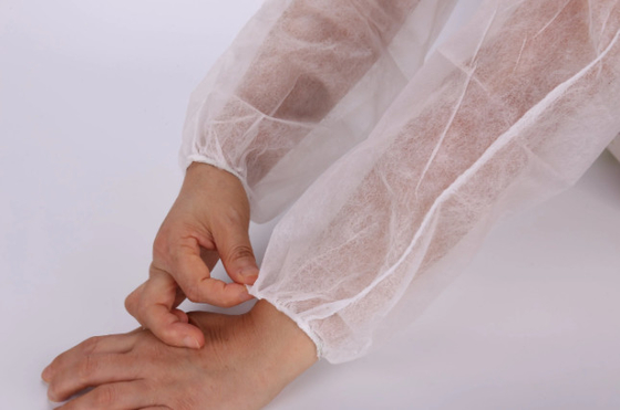 Breathable White Blue 20*40cm Nonwoven Sleeve Cover