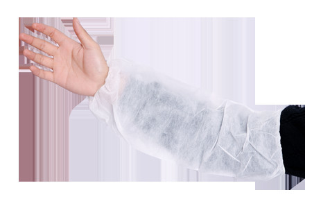 Breathable White Blue 20*40cm Nonwoven Sleeve Cover